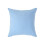 Homescapes (Square - 40 x 40 cm, Blue) Egyptian Cotton Pillow Case 200 TC Equivalent 400 Thread Count 1