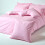 Homescapes (Square - 60 x 60 cm, Pink) Egyptian Cotton Pillow Case 200 TC Equivalent 400 Thread Count 4
