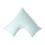Homescapes (Blue) Egyptian Cotton Super Soft V Shaped Pillowcase 330 Thread Count 1