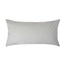 (Euro - 40 x 80 cm, Silver Grey) Egyptian Cotton Pillow Case 200 TC Equivalent 400 Thread Count