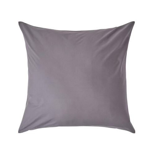 Homescapes (Square - 60 x 60 cm, Dark Grey) Egyptian Cotton Pillow Case 200 TC Equivalent 400 Thread Count