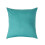 Homescapes (Square - 60 x 60 cm, Teal) Egyptian Cotton Pillow Case 200 TC Equivalent 400 Thread Count 1