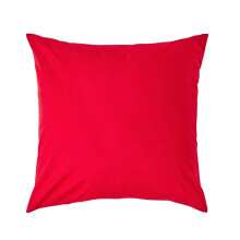 (Square - 60 x 60 cm, Red) Egyptian Cotton Pillow Case 200 TC Equivalent 400 Thread Count