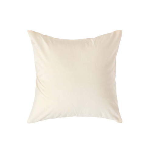 Homescapes (Square - 40 x 40 cm, Cream) Egyptian Cotton Pillow Case 200 TC Equivalent 400 Thread Count