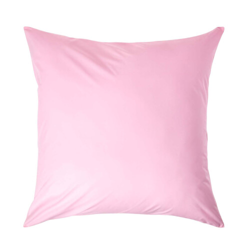 Homescapes (Square - 60 x 60 cm, Pink) Egyptian Cotton Pillow Case 200 TC Equivalent 400 Thread Count