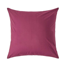 (Square - 80 x 80 cm, Plum) Egyptian Cotton Pillow Case 200 TC Equivalent 400 Thread Count