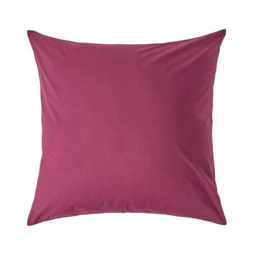 Homescapes (Square - 80 x 80 cm, Plum) Egyptian Cotton Pillow Case 200 TC Equivalent 400 Thread Count