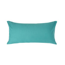 (Euro - 40 x 80 cm, Teal) Egyptian Cotton Pillow Case 200 TC Equivalent 400 Thread Count
