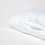 Homescapes (White) Organic Cotton V Shaped Pillowcase 400 Thread Count 3