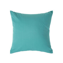 (Square - 40 x 40 cm, Teal) Egyptian Cotton Pillow Case 200 TC Equivalent 400 Thread Count