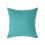 Homescapes (Square - 40 x 40 cm, Teal) Egyptian Cotton Pillow Case 200 TC Equivalent 400 Thread Count 1