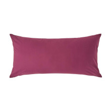 (Euro - 40 x 80 cm, Plum) Egyptian Cotton Pillow Case 200 TC Equivalent 400 Thread Count