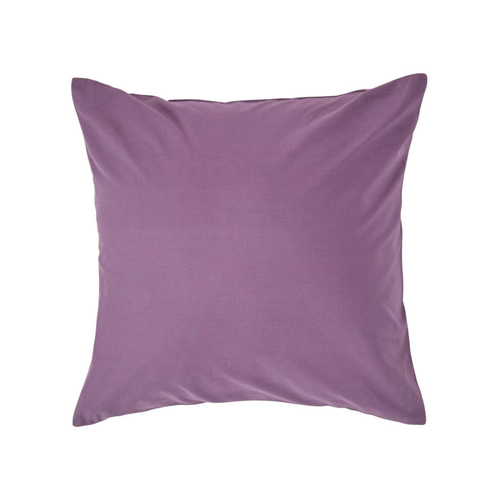 Homescapes (Square - 40 X 40 Cm, Grape) Egyptian Cotton Pillow Case 200 Tc Equivalent 400 Thread Count