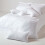 Homescapes (White) Egyptian Cotton Super Soft V Shaped Pillowcase 330 Thread Count 5