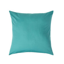 (Square - 80 x 80 cm, Teal) Egyptian Cotton Pillow Case 200 TC Equivalent 400 Thread Count
