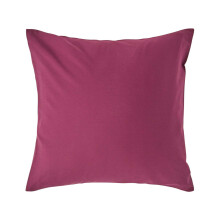 (Square - 40 x 40 cm, Plum) Egyptian Cotton Pillow Case 200 TC Equivalent 400 Thread Count
