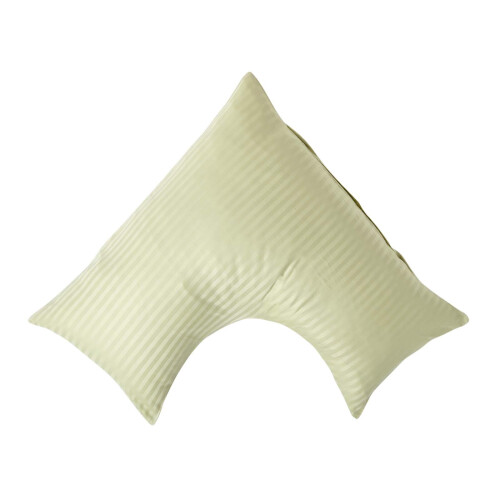 Homescapes (Sage) Egyptian Cotton Super Soft V Shaped Pillowcase 330 Thread Count