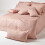 Homescapes (Taupe) Egyptian Cotton Super Soft V Shaped Pillowcase 330 Thread Count 5
