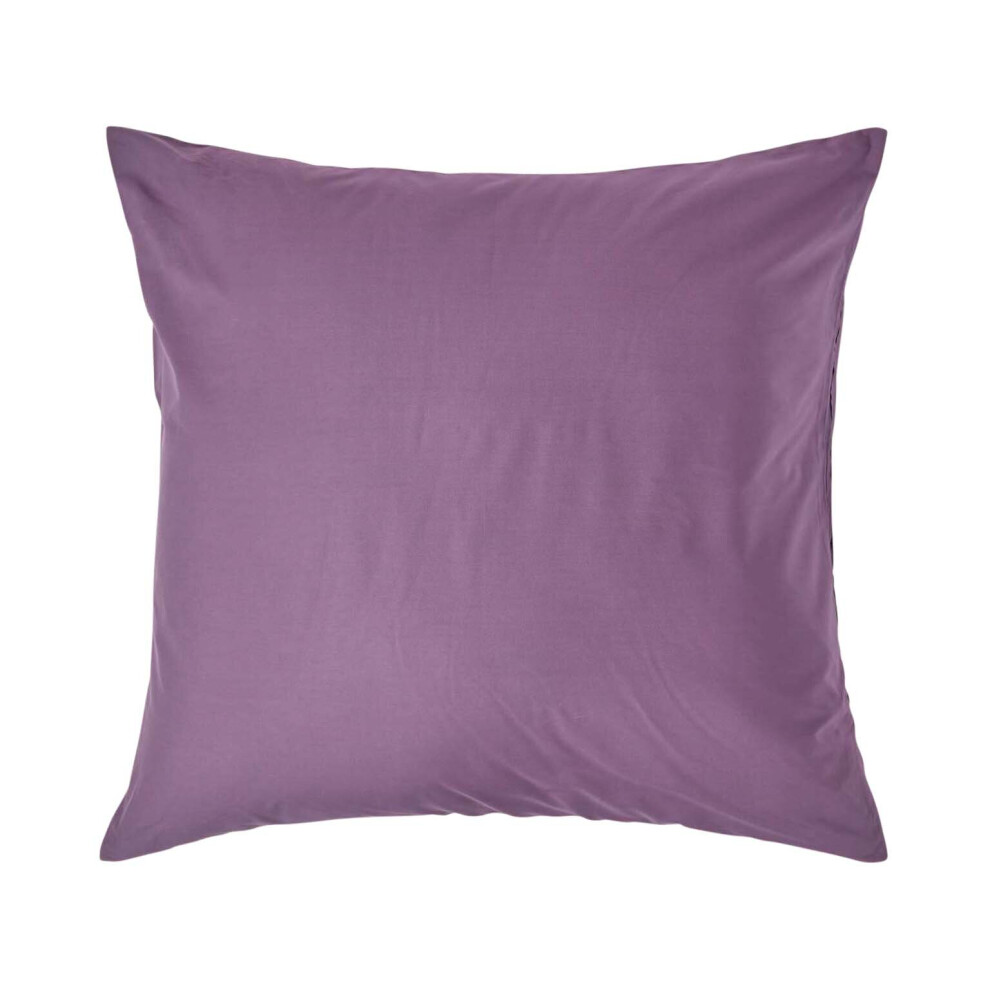 Homescapes (Square - 80 X 80 Cm, Grape) Egyptian Cotton Pillow Case 200 Tc Equivalent 400 Thread Count