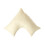 Homescapes (Pastel Yellow) Egyptian Cotton Super Soft V Shaped Pillowcase 330 Thread Count 1