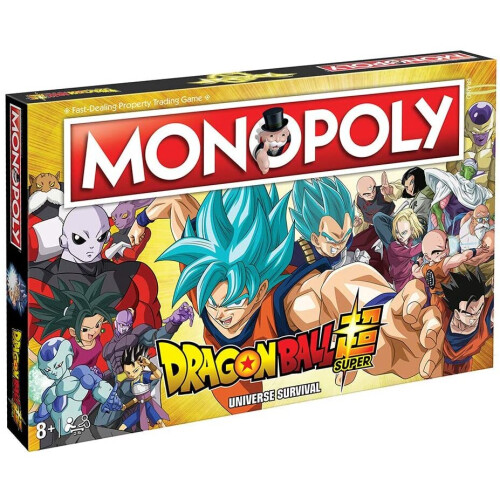 Monopoly Winning Moves Monopoly Dragon Ball Super Board Game