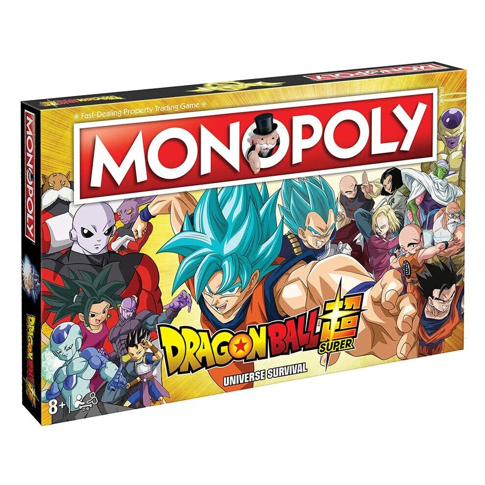 Monopoly Winning Moves Dragon Ball Super Board Game