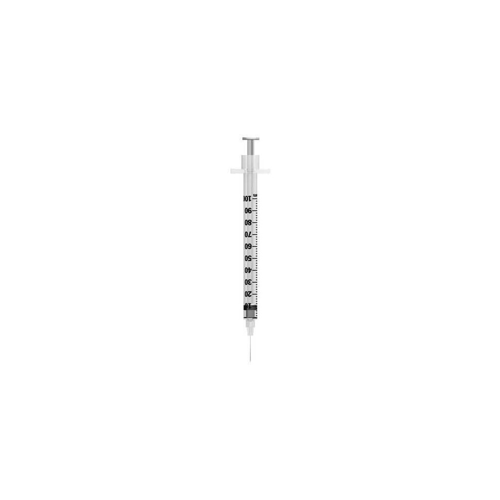 1ml 0.5 inch 29g BD Microfine Syringe and Needle u100 Box of 100