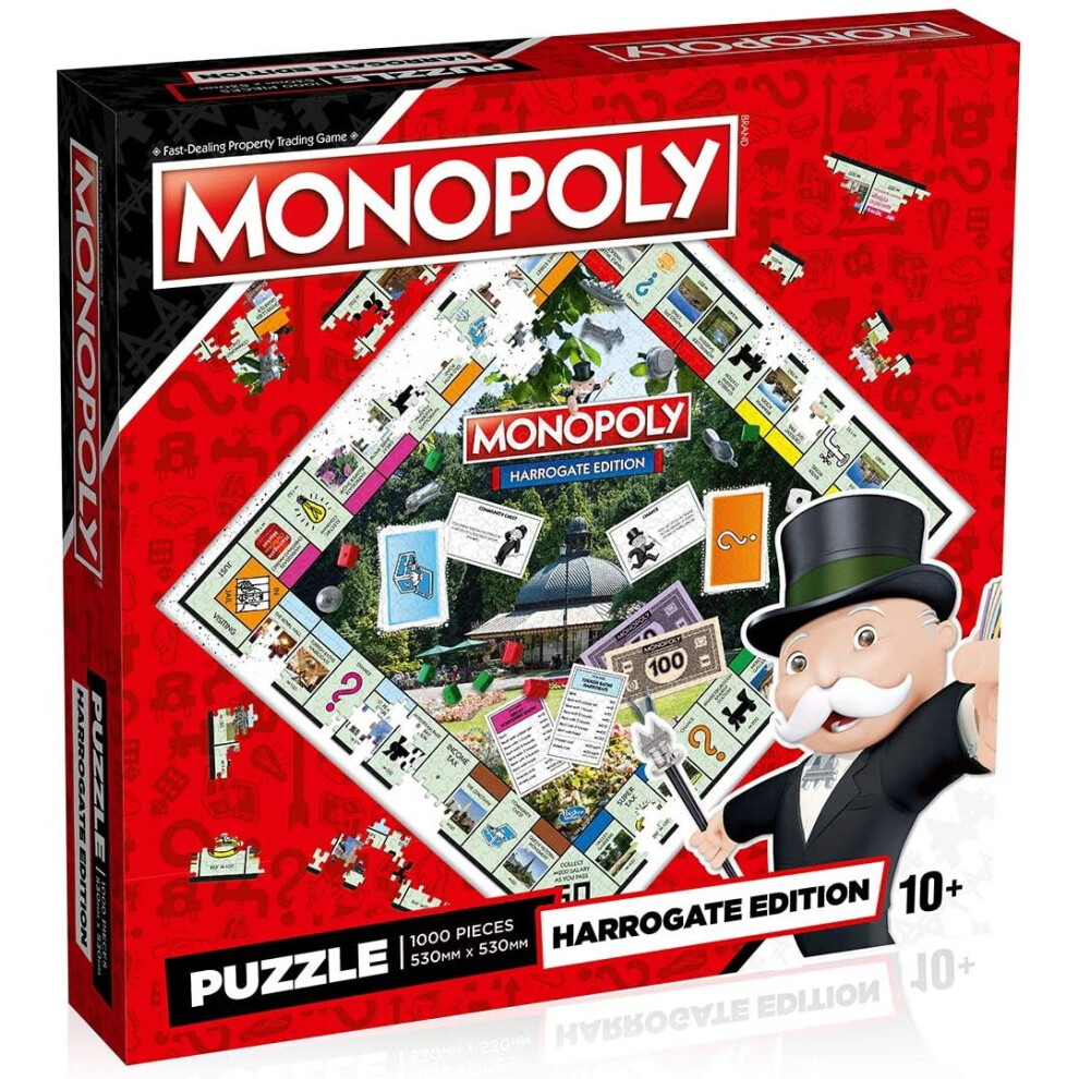 Monopoly Winning Moves Harrogate 1000Pc Jigsaw Puzzle