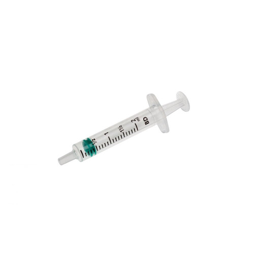 2ml BD Emerald Luer Slip Syringes Box of 100