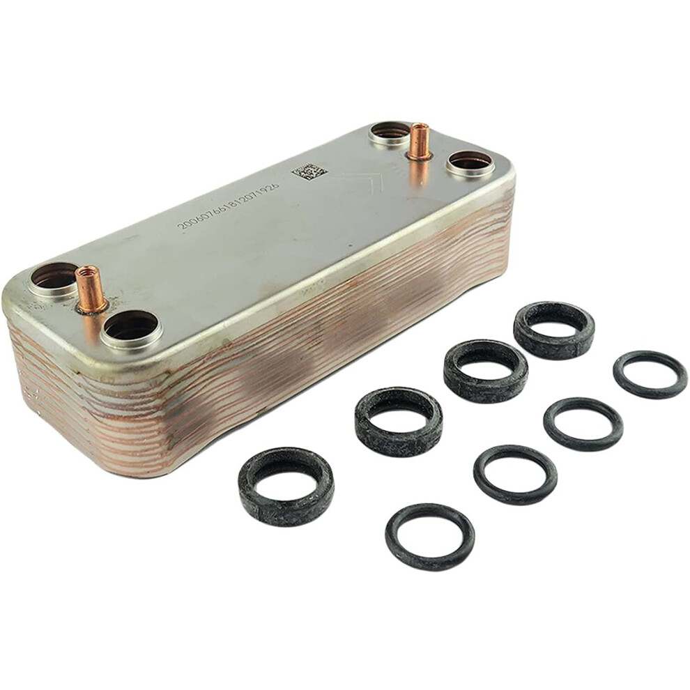Vokera Maxin 28E Boiler Dhw Plate Heat Exchanger (16 Pl) 8037 7599681410688