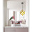 (Yellow) Modern Colorful Pendant Light Cube Shape Hanging Light Vintage Retro Ceiling Lamp 4