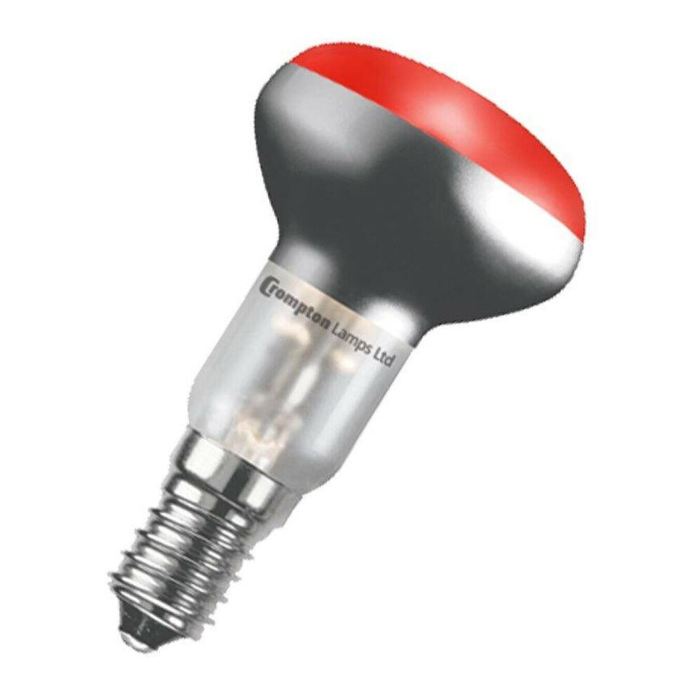 Crompton Lamps 25W R50 Reflector E14 Dimmable Red 100Â°