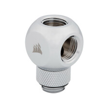 Corsair Hydro X Series XF Rotary Y-Splitter Adapter - Chrome (CX-9055015-WW)