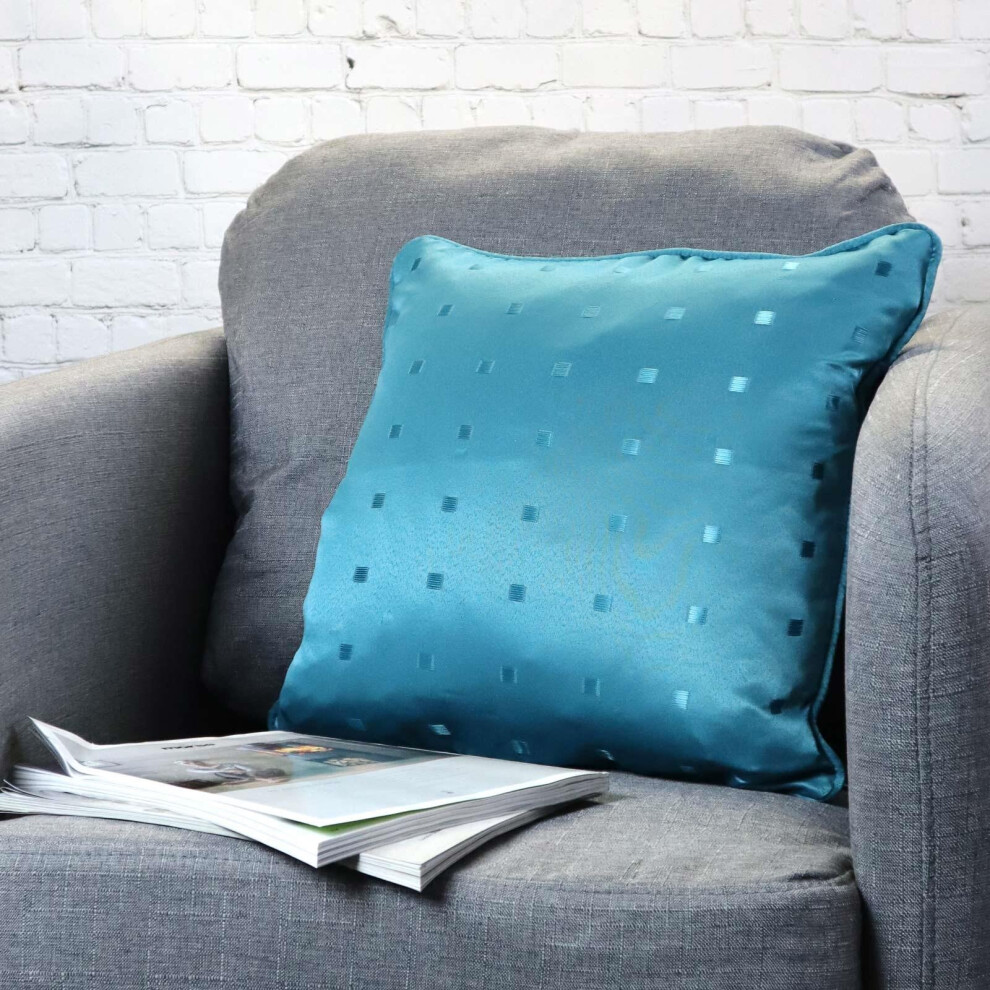 Madison Cushion Cover Teal 18" x 18