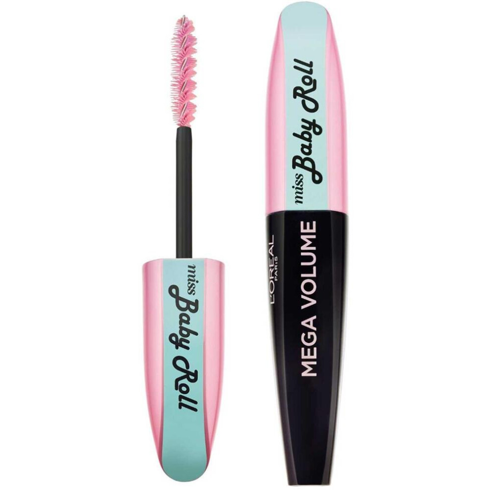New L’oréal Paris Loreal Paris Mega Volume Collagen Miss Baby Roll Mascara 9Ml Black Uae_bs_62293