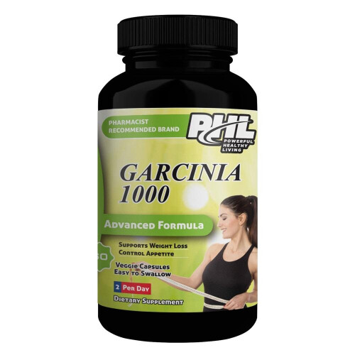 PHL Garcinia 1000 Capsules 60's Support Weight Loss