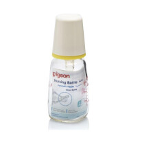 Pigeon Glass Nurser Peristaltic Nipple Is Ultra-Soft And Flexible120ml.