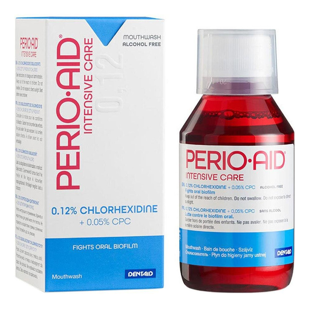 PerioÂ·Aid Treatment Mouthwash | Intensive Gum Care & Antibacterial Oral Rinse - 150ml