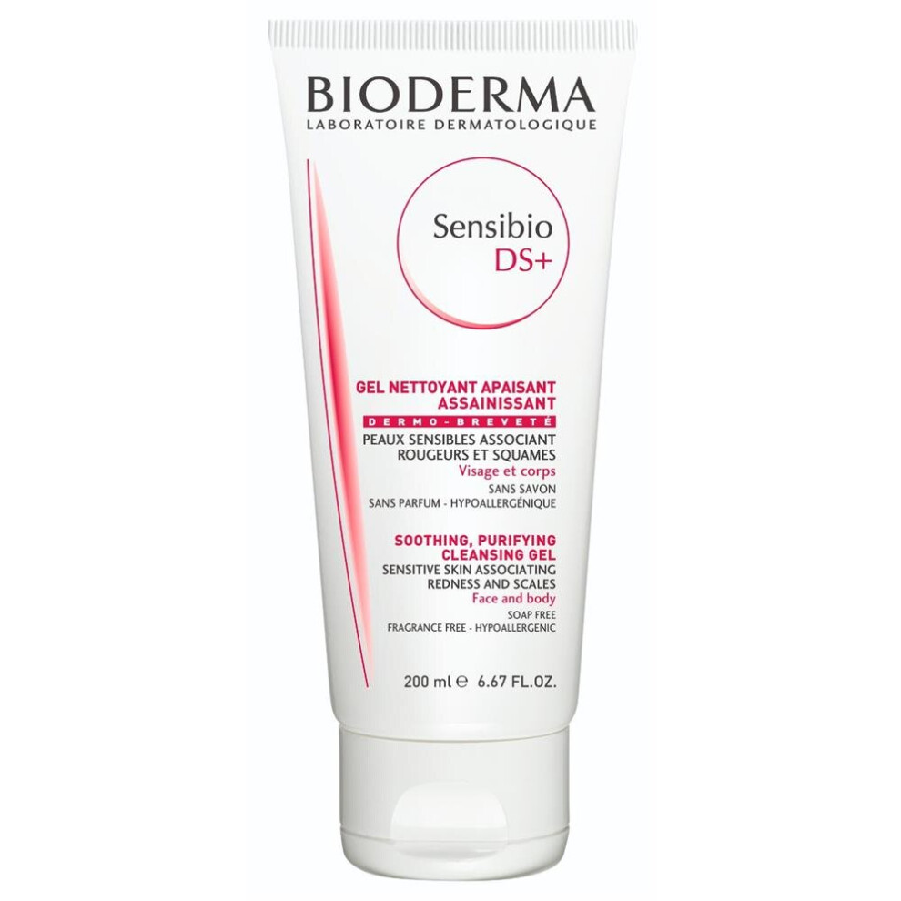 Bioderma Sensibio Ds+ Soothing Purifying Cleansing Gel 200Ml
