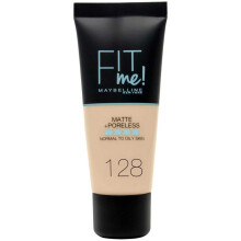 Maybelline New York Fit Me Matte And Poreless Foundation 128 Warm