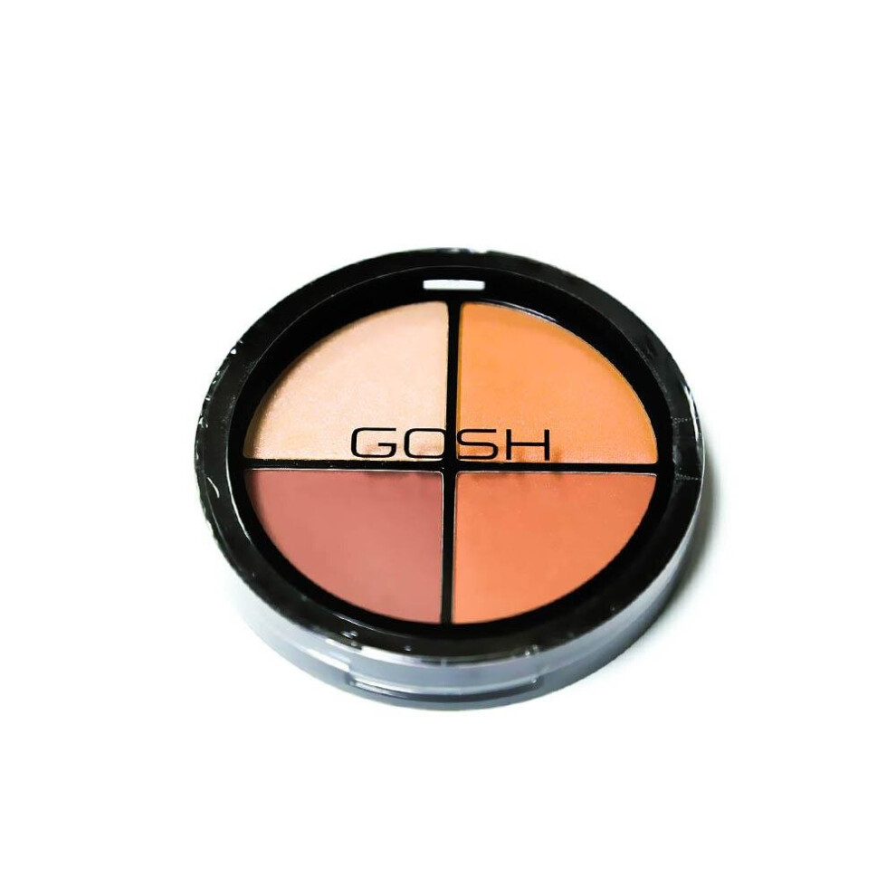 GOSH Strobe'N Glow Blush Kit | Face Blush & Highlight Palette for Natural Glow & Contouring Makeup