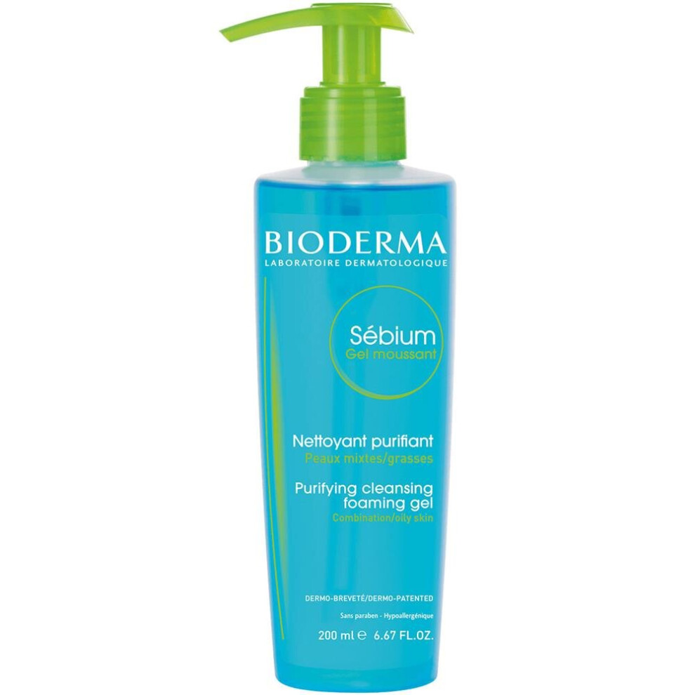 Bioderma Sebium Moussant Gel 200Ml
