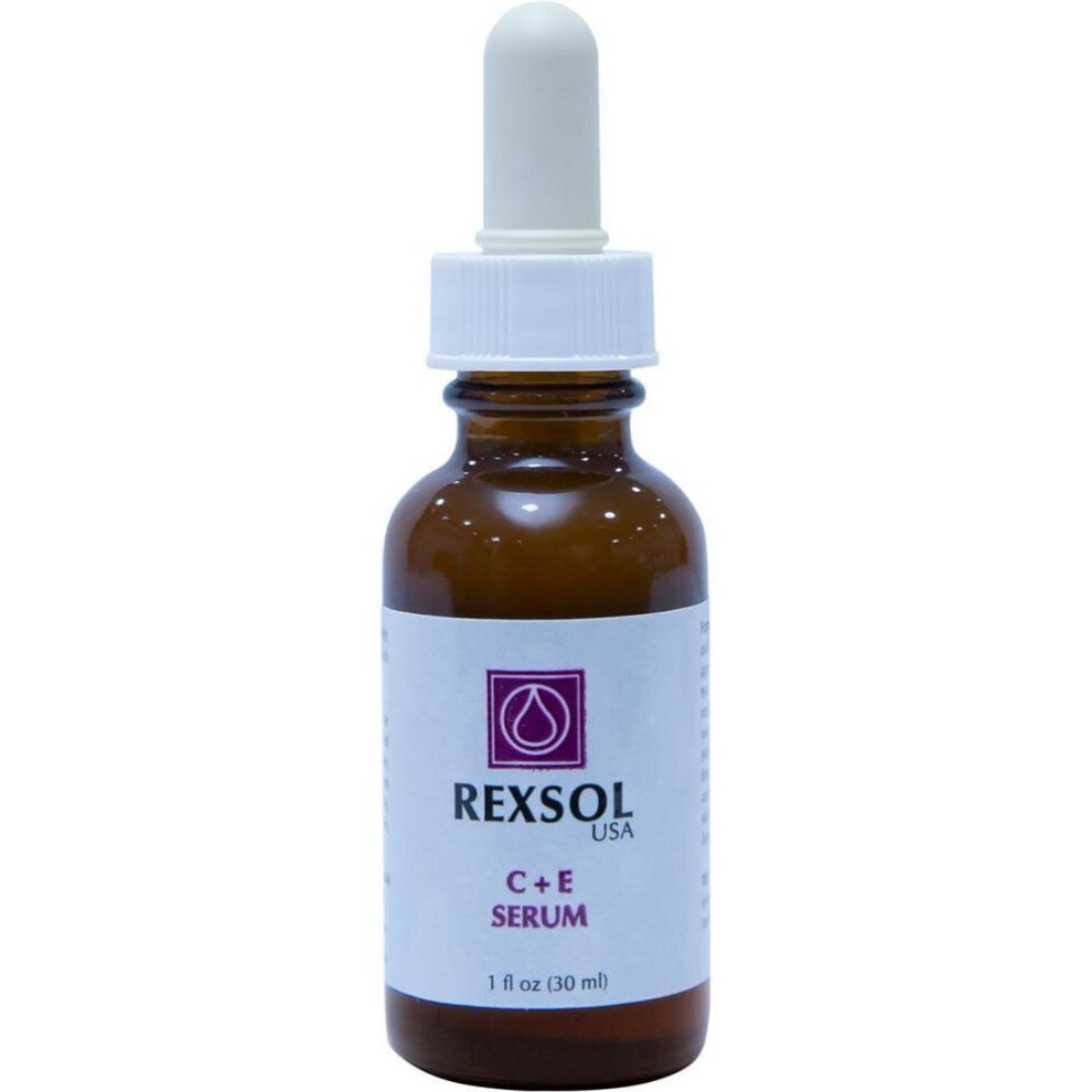 Rexsol C + E Serum Revitalizing Vitamin C & E Serum for Enhanced Radiance & Dual-Action Vitamin C Skin Health 30mL