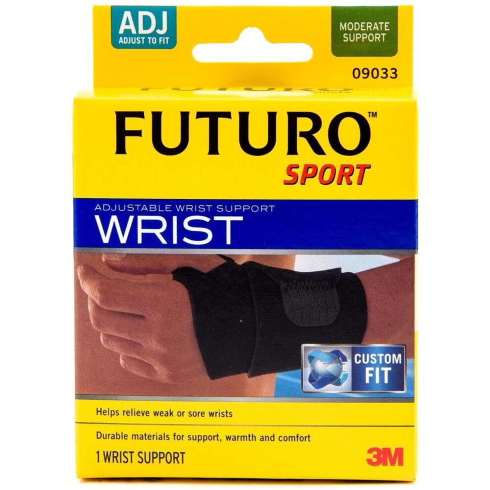 3M Future Sport Adjustable Wrist Support For Pain Relief & Stability