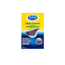 Scholl Odour Control Insoles Targeted Protection with Active Odour Neutralisers to Keep Feet Fresh and Comfortable for All Day Wear