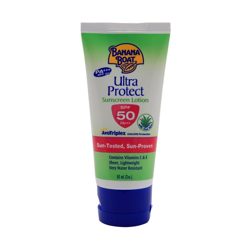 Banana Boat Ultra Protect Sunscreen Lotion Spf50 90ml
