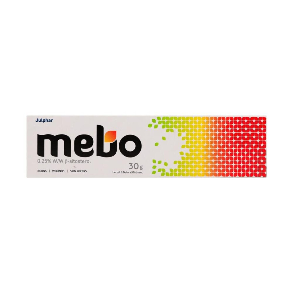Mebo Herbal and Natural Ointment 30 g Advanced Healing Formula to Support Skin Regeneration and Relief for Minor Burns and Wounds