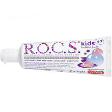 R.O.C.S. Toothpaste Kids Bubble Gum (4-7) 35ml
