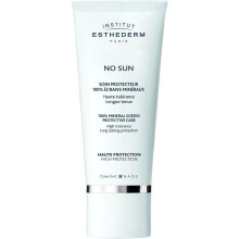 Institut Esthederm No Sun 100% Mineral Sun Cream 50ml | Broad Spectrum SPF 50, Mineral-Based Sunscreen for Sensitive Skin, UVA/UVB Protection