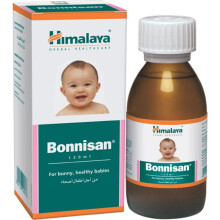 Himalaya Bonnisan Syrup - 120ml | Digestive Support for Infants & Children, Relieves Colic, Gas & Upset Stomach